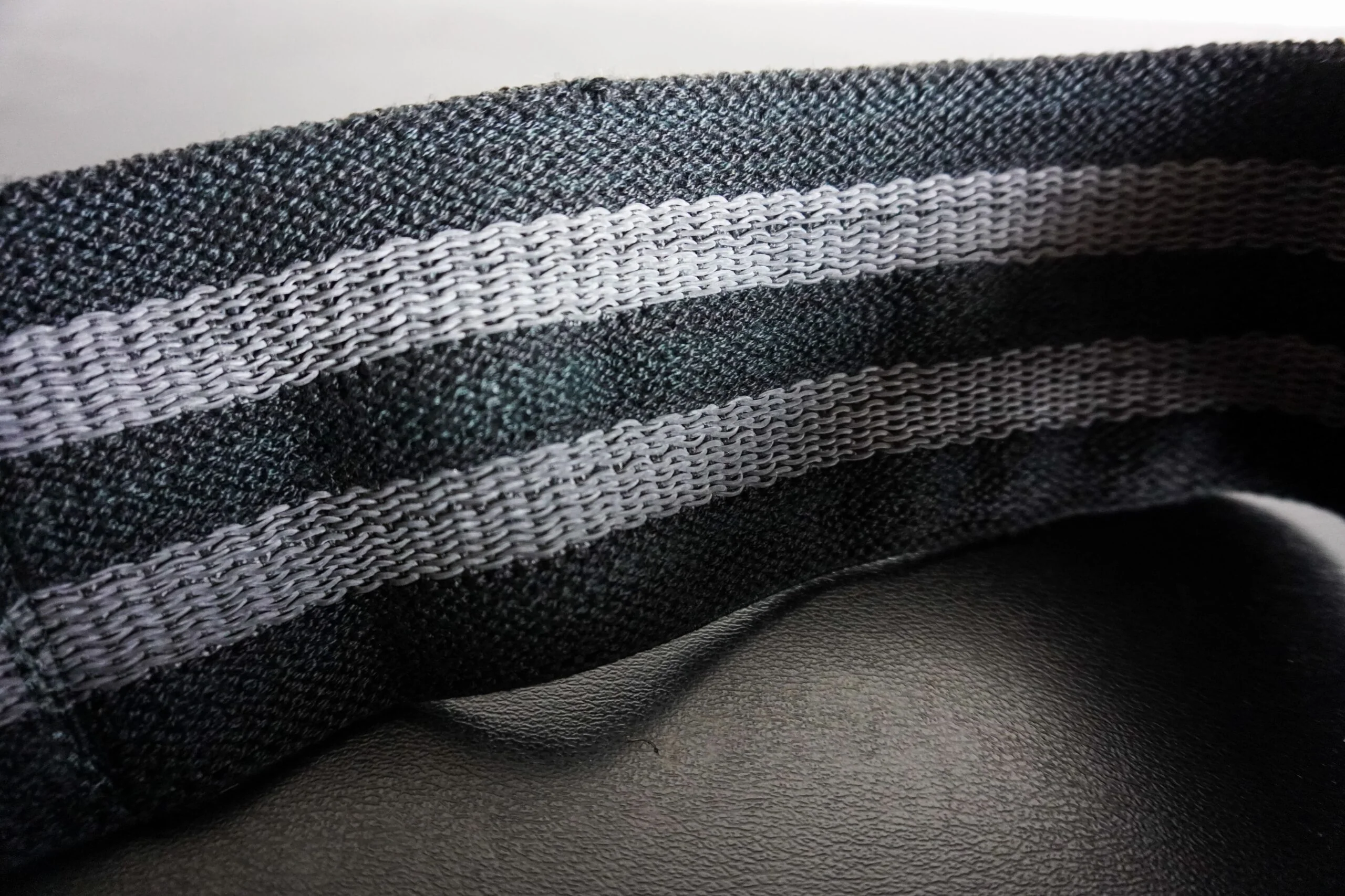 Ring of Fire Bands - Black w/ Textured Inner Rings - Image 4